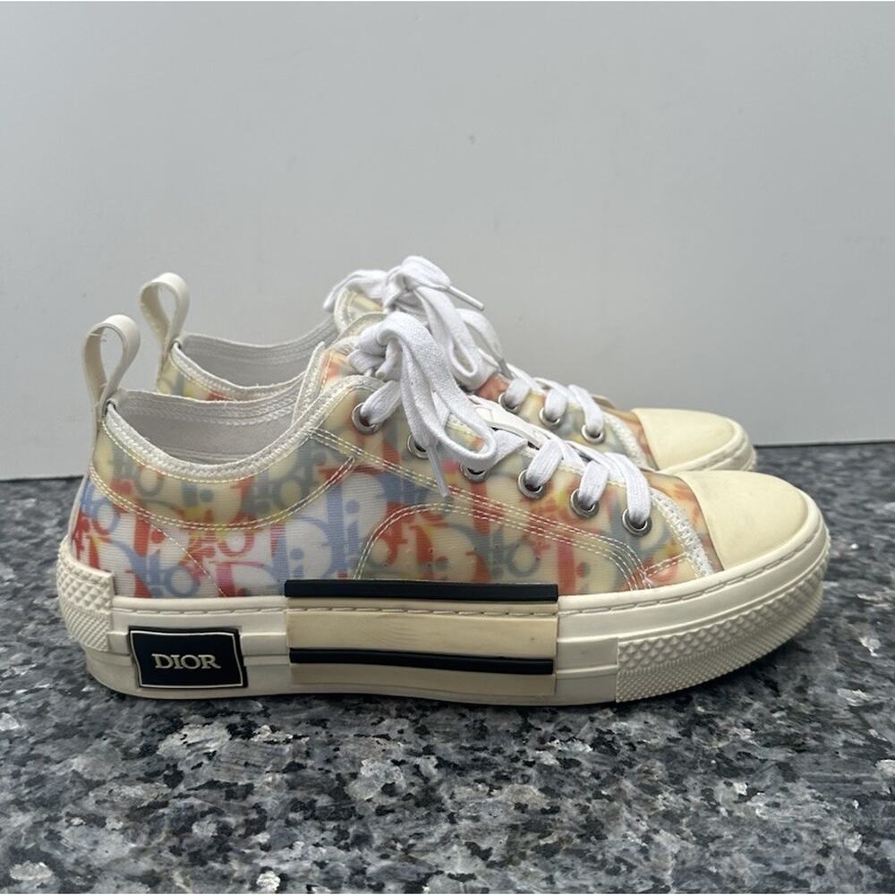 Dior B23 Low 'Dior Oblique - Multicolor Sneakers Women’s Size EU 37